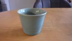 mooie lichtgroene retro bloempot, Ophalen of Verzenden, Overige typen