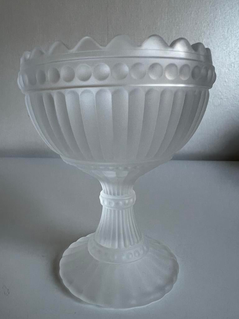 Iittala Marimekko Maribowl Mariskooli Schaal White Frosted, Ophalen of Verzenden, Zo goed als nieuw, Glas, Schaal of Schalen