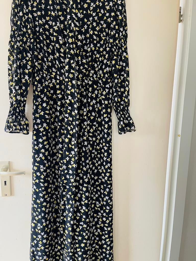 Michael Kors Jumpsuit zwart met bloemen maat M, Kleding | Dames, Jumpsuits, Ophalen of Verzenden, Nieuw, Maat 38/40 (M), Zwart