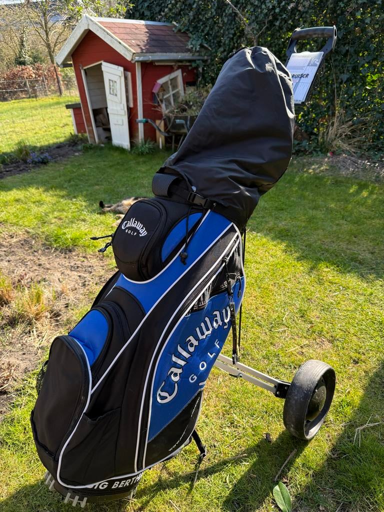 Complete Gallaway golfset met tas en trollie, Ophalen of Verzenden, Gebruikt, Set, Callaway