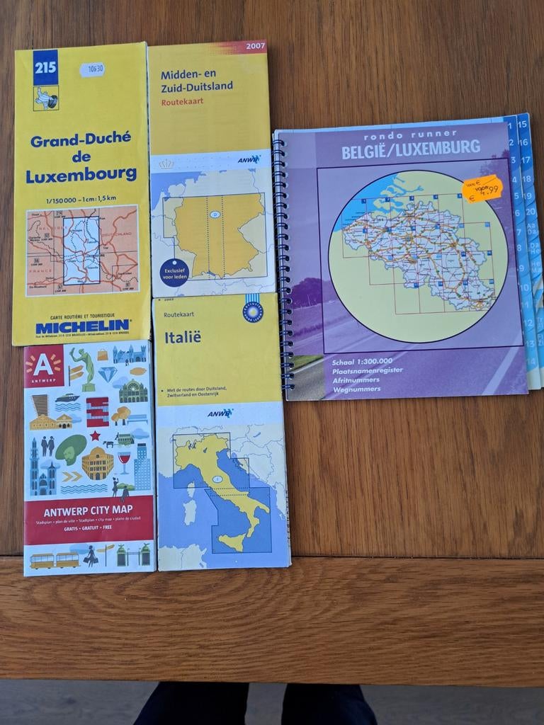 Diverse wegenkaarten, Ophalen of Verzenden, 1800 tot 2000, Wereld, Landkaart