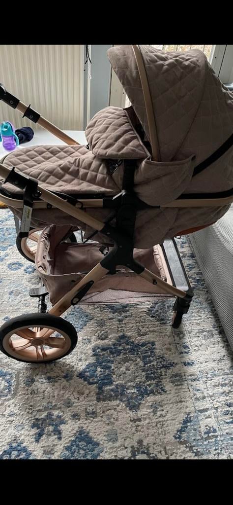 - Kinderwagen 3-in-1 - incl. autostoel - 0-20kg, Kinderen en Baby's, Kinderwagens en Combinaties, Zo goed als nieuw, Combiwagen