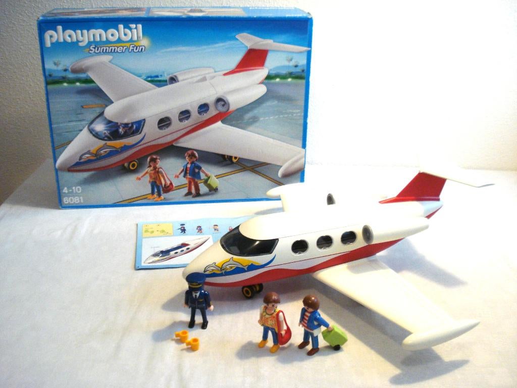 Summer Fun Vliegtuig 6081, Compleet in nette doos, Kinderen en Baby's, Speelgoed | Playmobil, Ophalen of Verzenden, Zo goed als nieuw