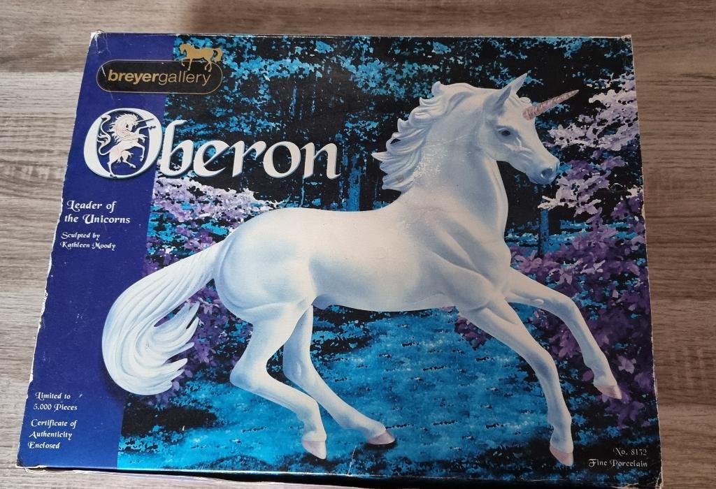Breyer - Oberon leader of the unicorns, Ophalen of Verzenden, Nieuw, Fantasy