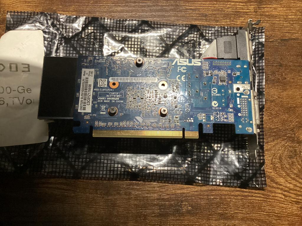 ASUS ENGT520 Grafische Kaart, Computers en Software, Videokaarten, Gebruikt, PCI-Express 1, GDDR2, Nvidia