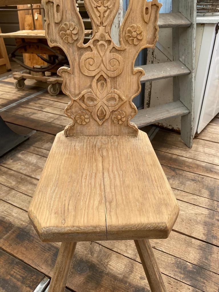Sierlijk Frans stoeltje plantentafeltje, Antiek en Kunst, Antiek | Meubels | Stoelen en Banken, Ophalen