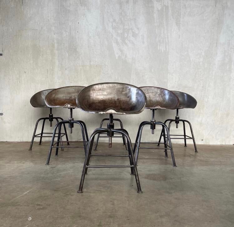 Industriële kruk, tractorzitting, tractor stoel, krukken, Ophalen