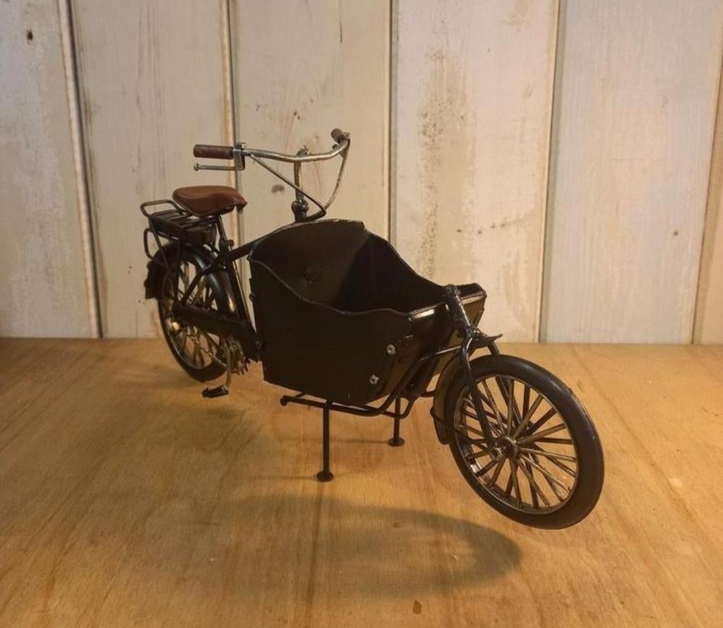 Blikken bakfiets  -  Cargo fiets, Z, Zwart, Z, Nieuw