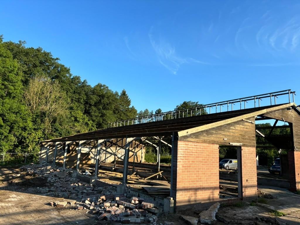 Gedemonteerde kapschuur, Gedeelte oude jongveestal