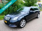 Mercedes-Benz C-klasse Estate 180 Automaat 156pk 1e eig. LED, Automaat, Achterwielaandrijving, Euro 6, Zwart