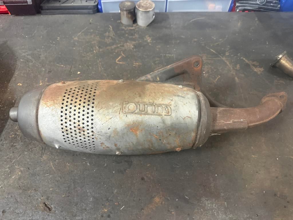 Leovince Touring 125cc 180cc uitlaat, Motoren, Tuning en Styling, Ophalen of Verzenden