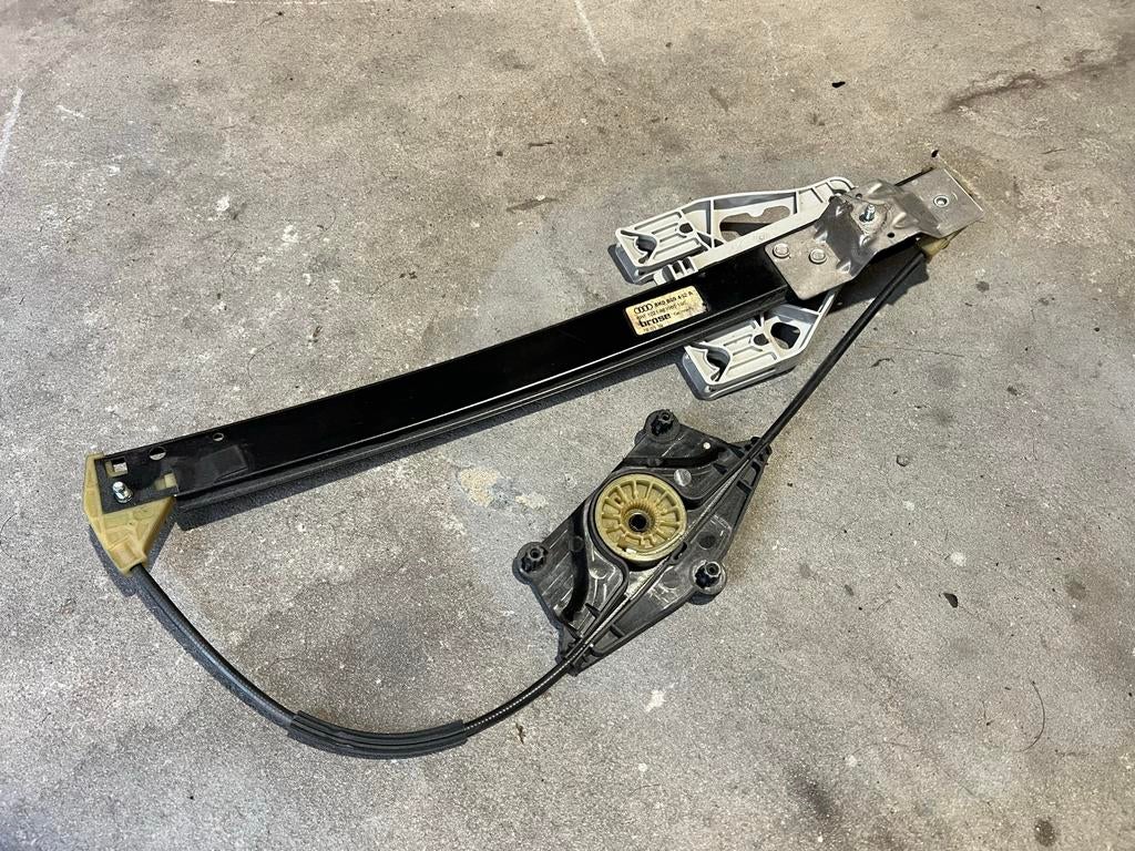 Audi A4 B8 Raammechanisme rechts achter 8K0 839 462 A, Auto-onderdelen, Ruiten en Toebehoren, Ophalen of Verzenden, Gebruikt, Audi