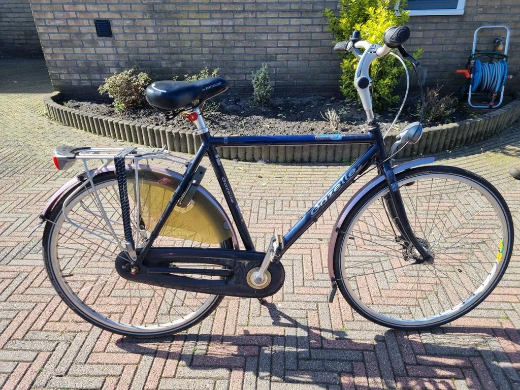 Gazelle Davos City Hybrid heren fiets framemaat 57, Fietsen en Brommers, Ophalen, Gebruikt, Versnellingen, 57 tot 61 cm