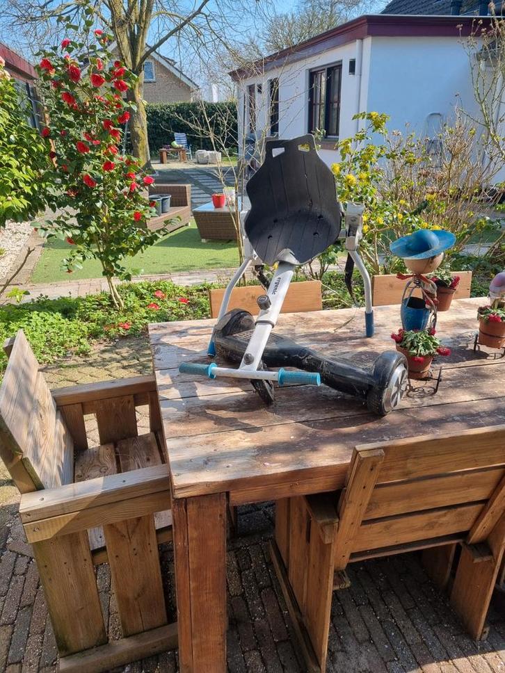 Hoverboard met zitje - Elektrische step, Fietsen en Brommers, Steps, Gebruikt, Elektrische step (E-scooter), Ophalen