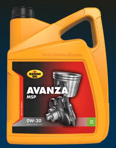 Kroon oil Avanza MSP 0W30 5 liter, Ophalen of Verzenden