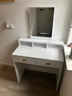 Kinder kaptafel met 2 lades, Ophalen, 100 tot 150 cm, 50 tot 100 cm, Zo goed als nieuw