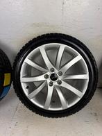 Originele Audi a4 a5 s4 s5 velgen 18" 5x112 winterset 5mm, Auto-onderdelen, Banden en Velgen, Niet ingevuld, 18 inch, Banden en Velgen