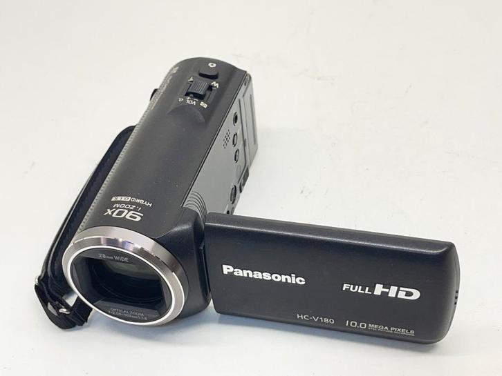 Panasonic HC-V180 Digitale full HD camcorder, Audio, Tv en Foto, Videocamera's Digitaal, Zo goed als nieuw, Camera, Geheugenkaart