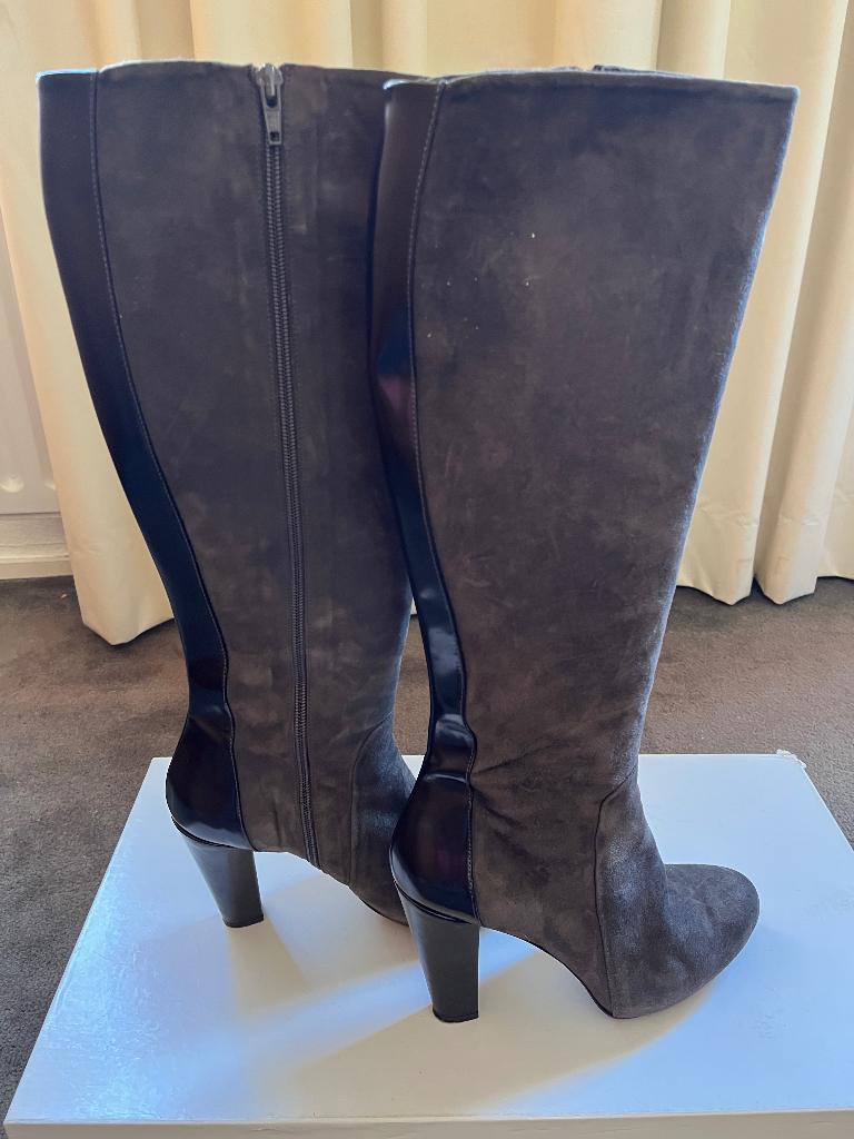 Laarzen Si by Sinela, Kleding | Dames, Hoge laarzen, Bruin, Ophalen of Verzenden, Zo goed als nieuw