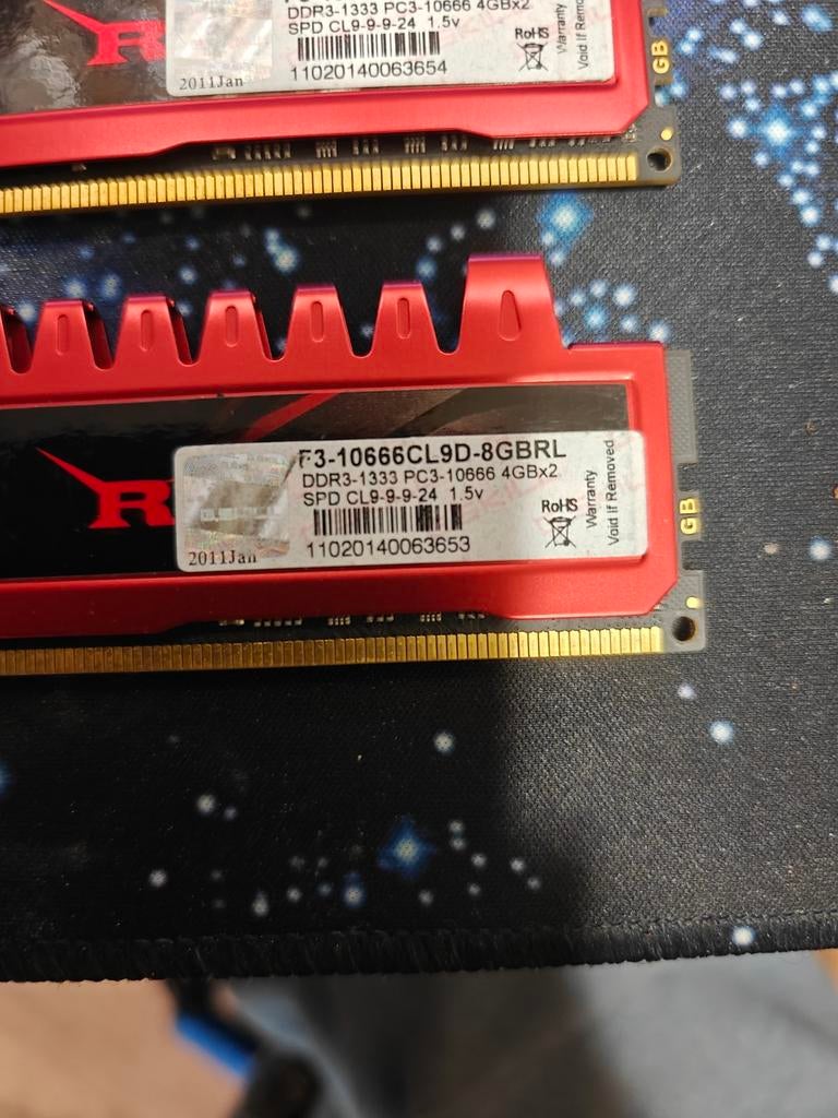 DDR3 16gb, Computers en Software, RAM geheugen, Ophalen, DDR3, Zo goed als nieuw, Desktop