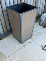 4 buiten bloembakken, Ophalen, Kunststof, Gebruikt, Minder dan 60 cm