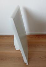 Auping witte aanhaak bedtafeltjes 2 stuks, vintage model, Ophalen, Gebruikt, Minder dan 45 cm, 70 cm of meer