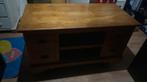 TEAK TV DRESSOIR MET OPEN VAK, 4 LADES., Ophalen of Verzenden, Zo goed als nieuw, 50 tot 75 cm, Minder dan 100 cm