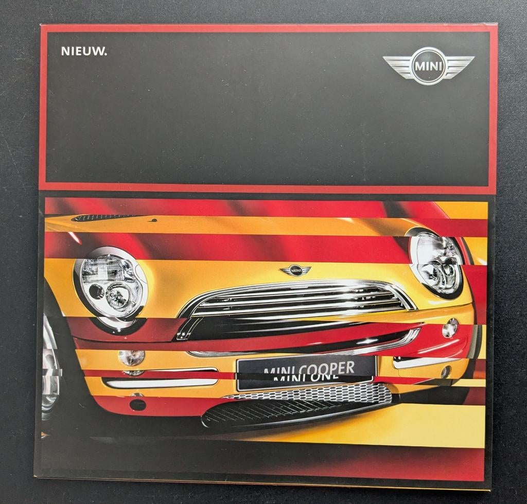 Brochure MINI One MINI Cooper 2001, Ophalen of Verzenden, Zo goed als nieuw, Overige merken