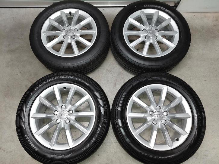 17 inch velgen met zomerbanden Audi Q3 (2011 - 2018), Auto-onderdelen, Banden en Velgen, Banden en Velgen, Zomerbanden, 17 inch