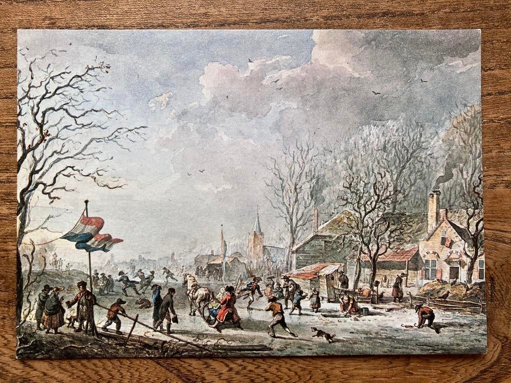 Abraham Teerlink - On the Ice, Ophalen of Verzenden, Ongelopen