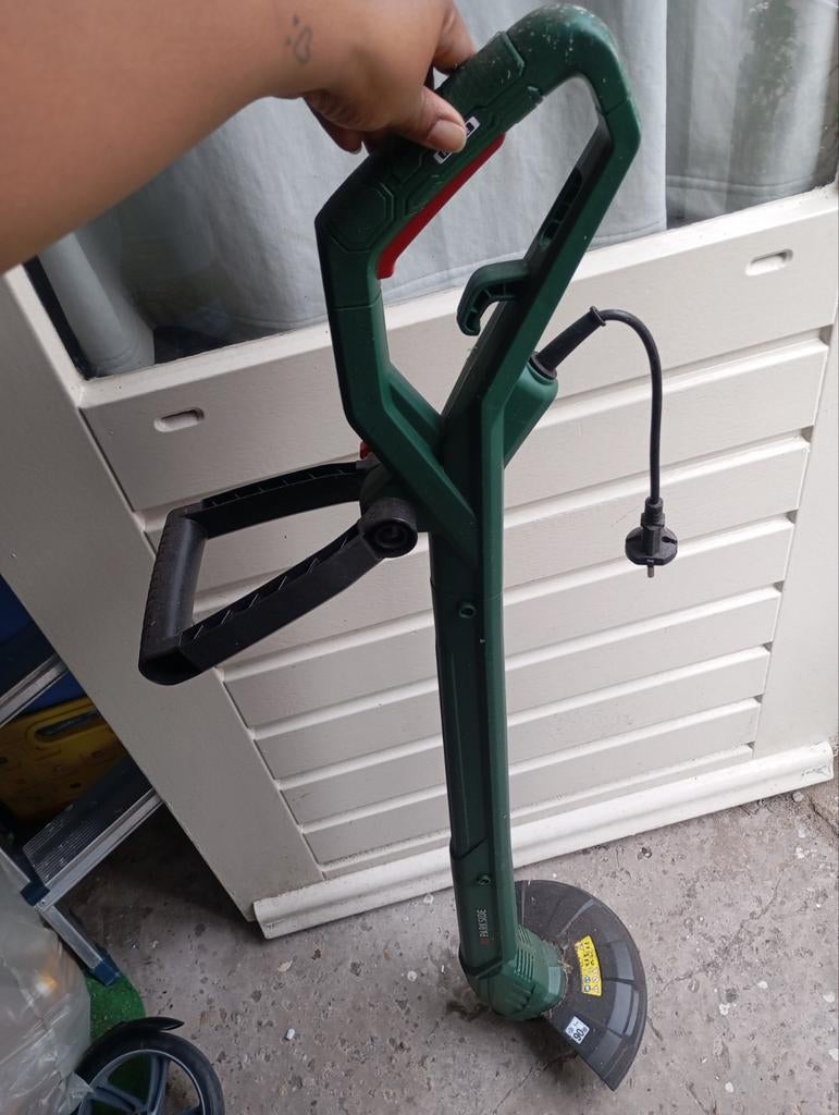 Parkside grastrimmer - Elektrisch en gebruiksklaar, Tuin en Terras, Grastrimmers, Gebruikt, Ophalen of Verzenden, Parkside, 30 tot 50 cm