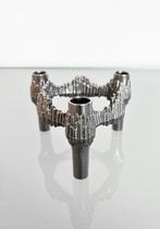 Vintage BMF Nagel Quist stapelbare kandelaar, Ophalen of Verzenden, Gebruikt, Overige materialen, Minder dan 25 cm