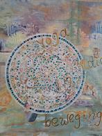 Schilderij yoga 50x50, Ophalen of Verzenden