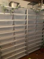 Alurack aluracks v70  (2 racks van 20 bakken), Ophalen, Zo goed als nieuw, Terrarium of Paludarium