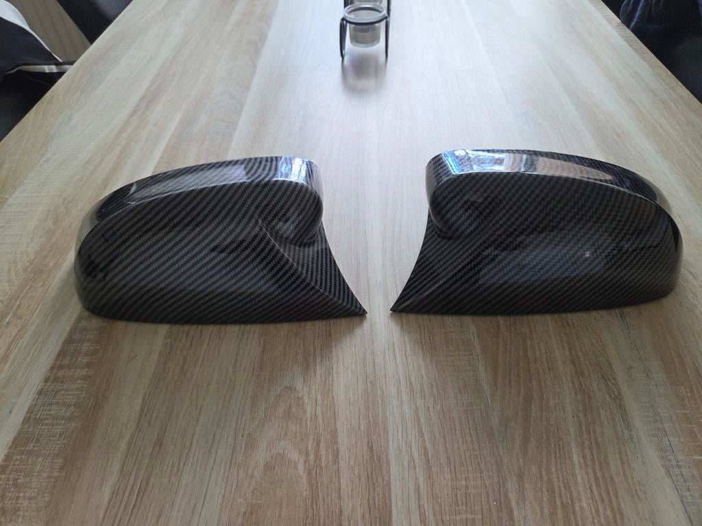 Carbonlook spiegelkappen., Gebruikt, Ophalen of Verzenden, Ford, Voor