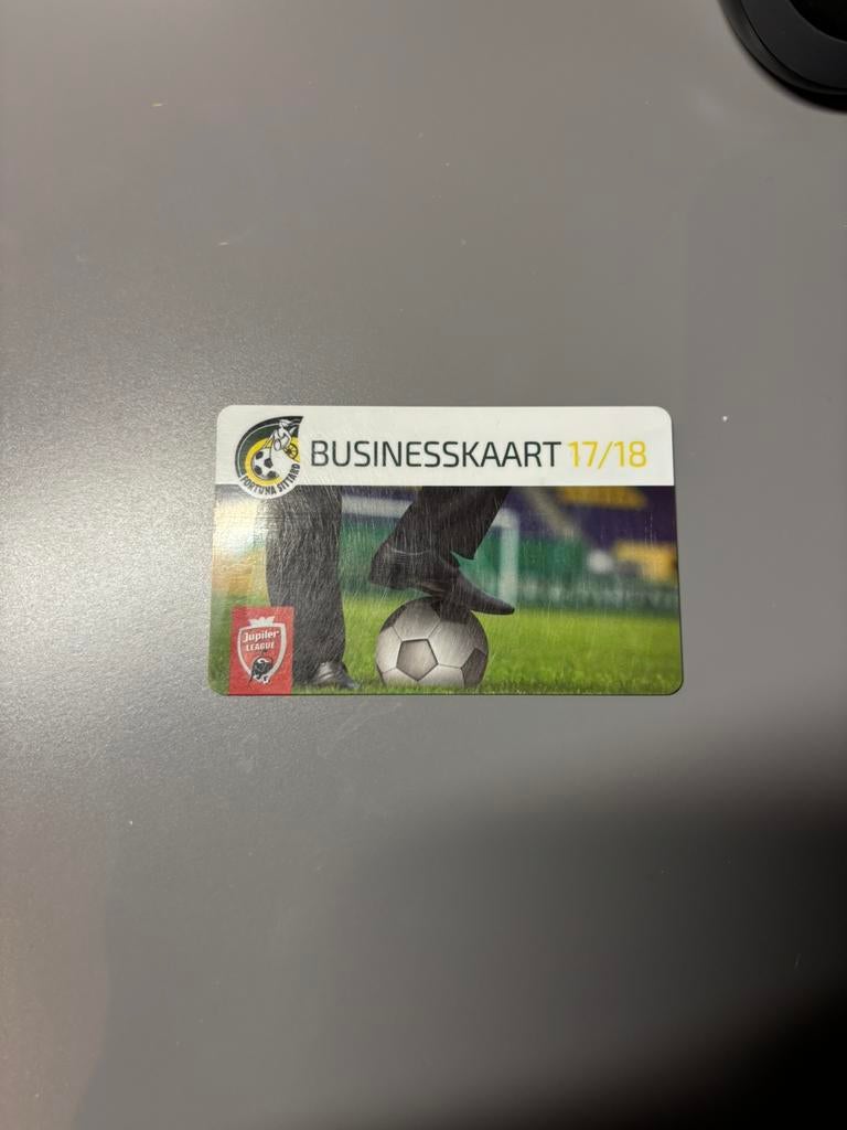 Business clubkaart Fortuna Sittard 17/18, Verzamelen, Sportartikelen en Voetbal, Ophalen of Verzenden, Zo goed als nieuw, Overige binnenlandse clubs