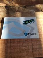 Handleiding Piaggio Zip Scooter (2000) 2takt, Ophalen of Verzenden