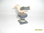 Leuke Zeemeeuw op een aanlegpaal in perfecte staat., Ophalen of Verzenden, Zo goed als nieuw, Dier