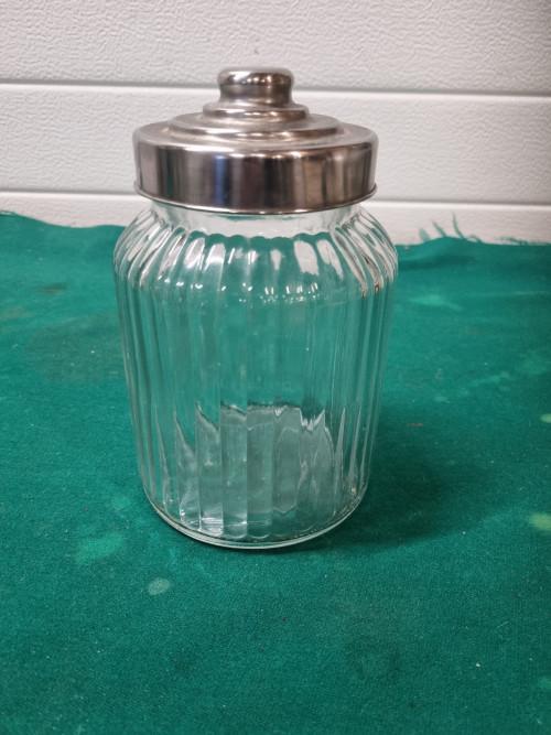 snoeppot glas met draaideksel, Ophalen of Verzenden