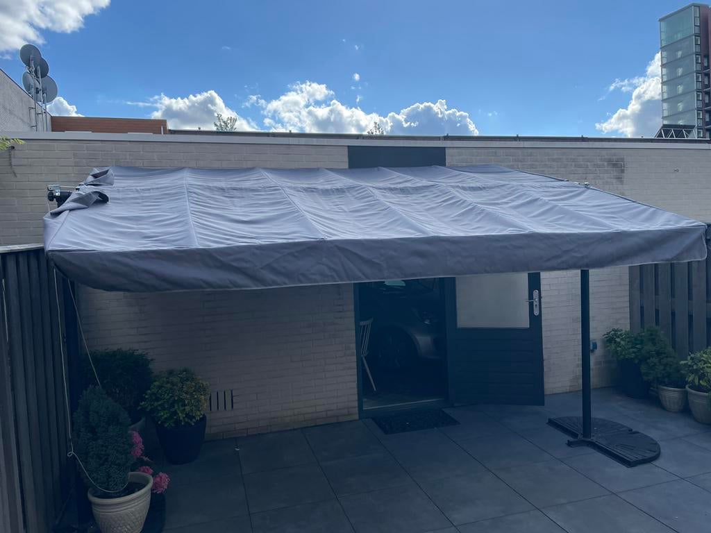 Zonnescherm opvouwbaar/Luifel, Ophalen of Verzenden, Zo goed als nieuw