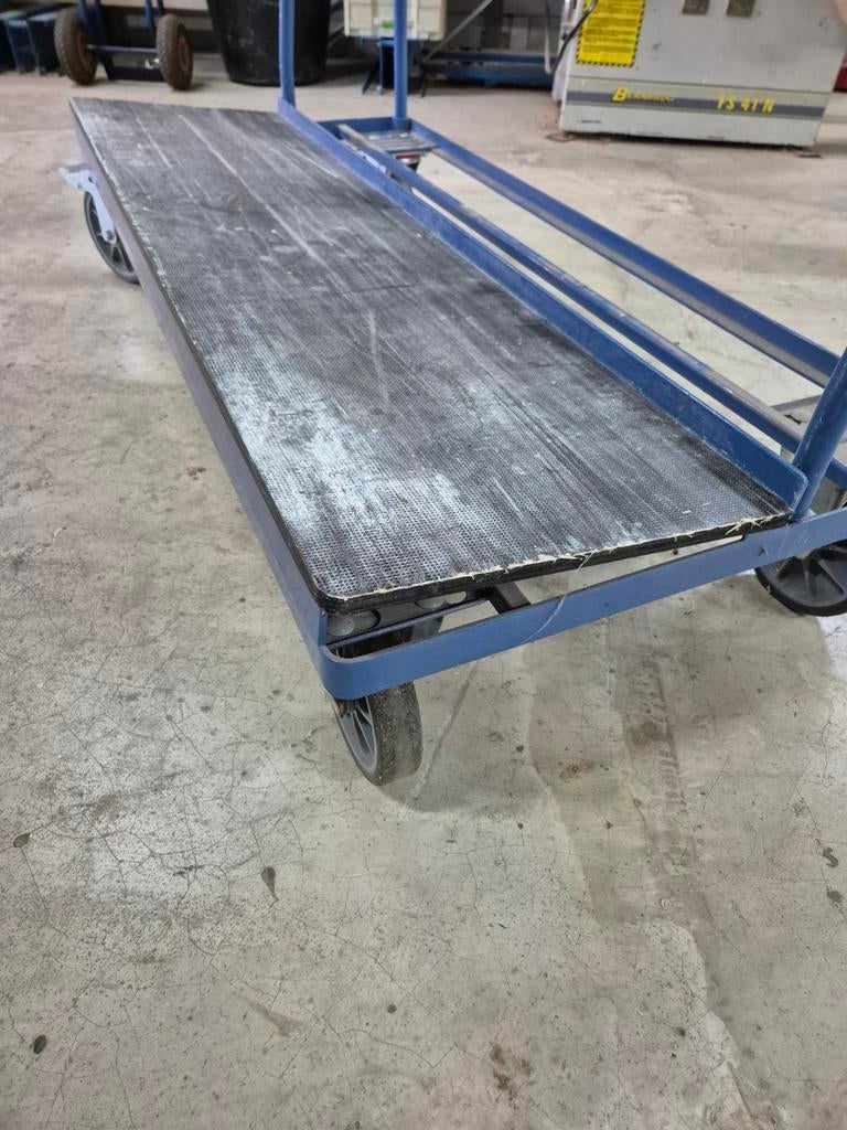 Fetra transportkar glaskar, Ophalen
