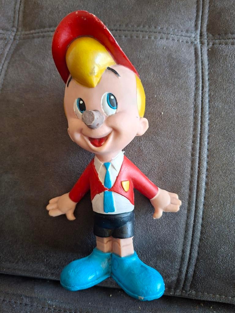 Vintage Pinokkio Figuur - Jaren '70, Verzamelen, Poppetjes en Figuurtjes, Ophalen of Verzenden, Gebruikt