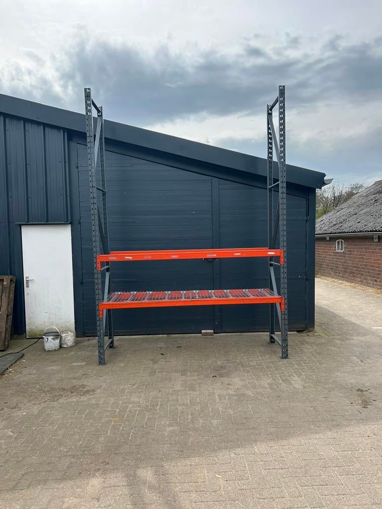 Goedkope grootvakstelling stellingen 4 niveaus, Tuin en Terras, Ophalen of Verzenden, IJzer