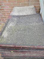 Rubberen tegels 50x50x3 100st, Ophalen, Gebruikt, Overige typen, Rubber