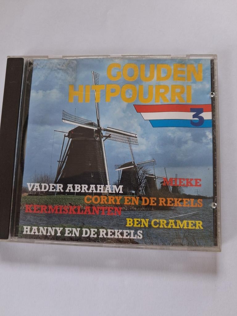 Gouden Hitpourri 3 CD - Diverse Artiesten, Ophalen of Verzenden, Gebruikt, Levenslied of Smartlap