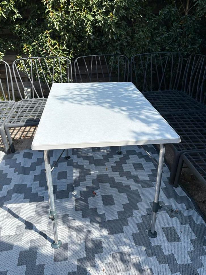 Crespo campingtafel, Caravans en Kamperen, Kampeermeubelen, Gebruikt, Campingtafel, Ophalen of Verzenden