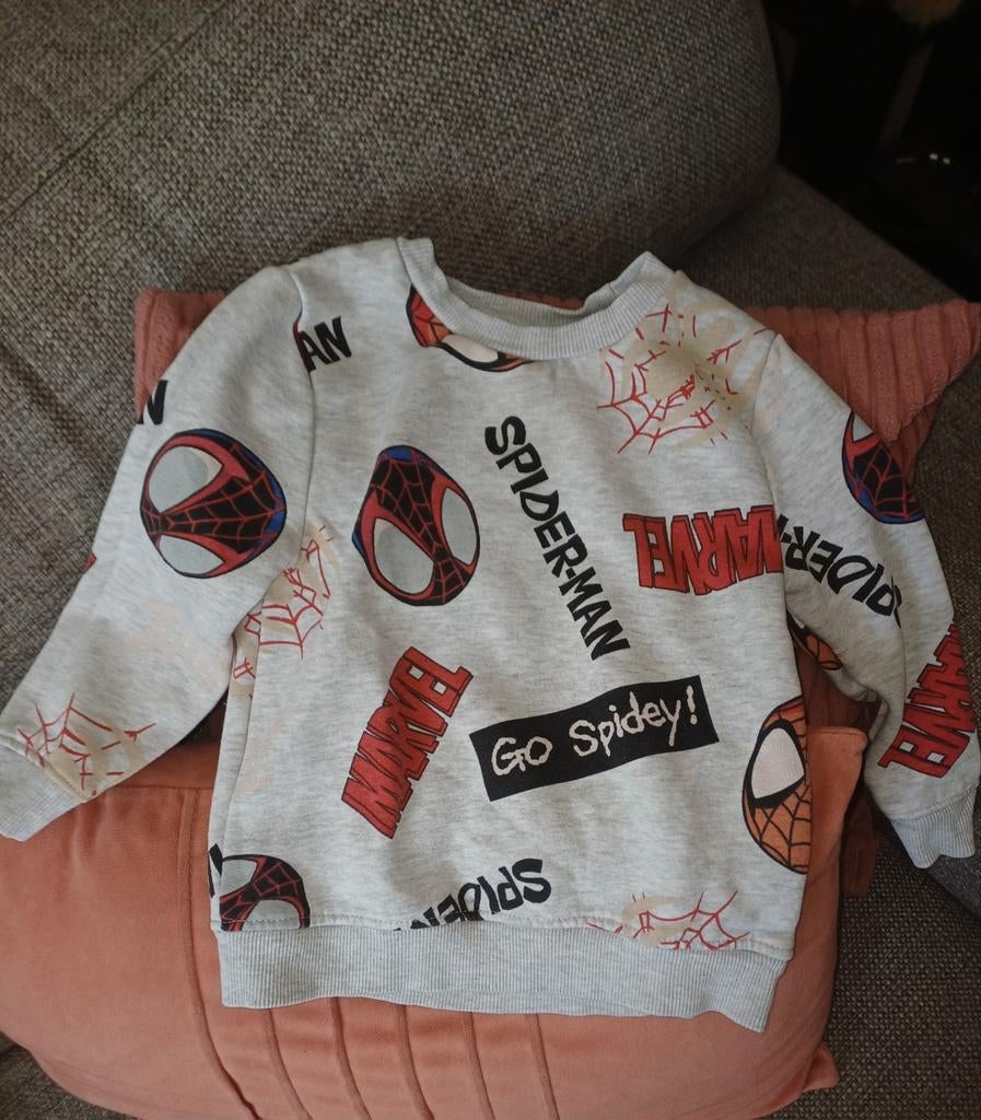 Spiderman truitje, Ophalen, Jongen, Trui of Vest