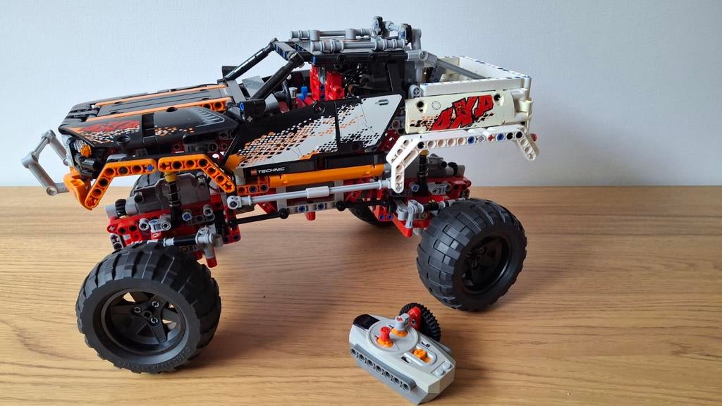 Lego Technic 9398 RC Offroad Auto, Ophalen of Verzenden, Zo goed als nieuw, Technic, Complete set