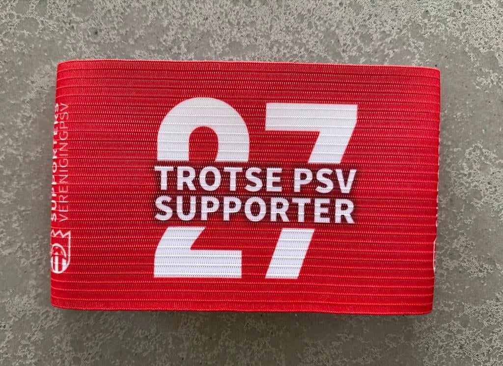 PSV 27x landskampioen aanvoerdersband, Verzamelen, Ophalen of Verzenden, Nieuw, PSV, Overige typen