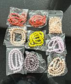 Facetkralen 8x6 mm - 9 zakjes in diverse kleuren, Ophalen of Verzenden, Nieuw, Kraal